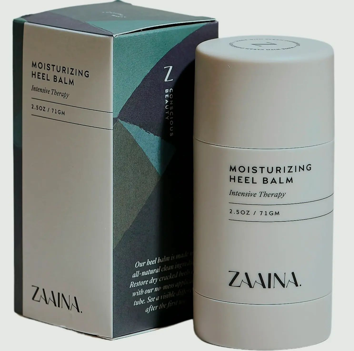 ZAAINA Foot Balm Stick, All-Natural Heel Cream for Fast Relief