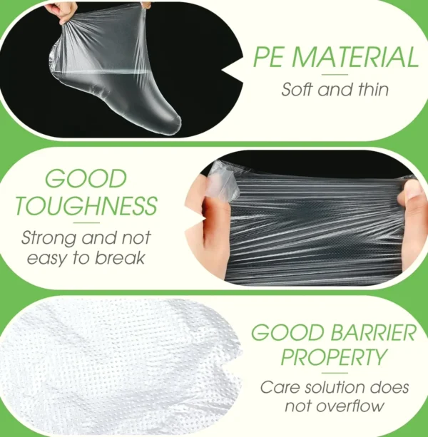 500 Pcs Paraffin Wax Bath Liners for Foot Therapy