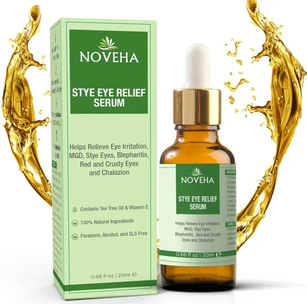 NOVEHA'S Stye Elixir for Eyelid Management