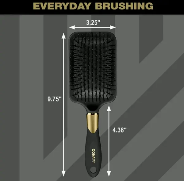 Conair Brush: Detangling Paddle Brush for All Hair Textures