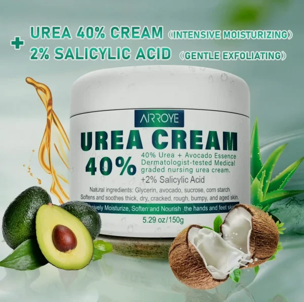Urea 40% Foot Lotion with 2% Salicylic Acid - Best Exfoliant