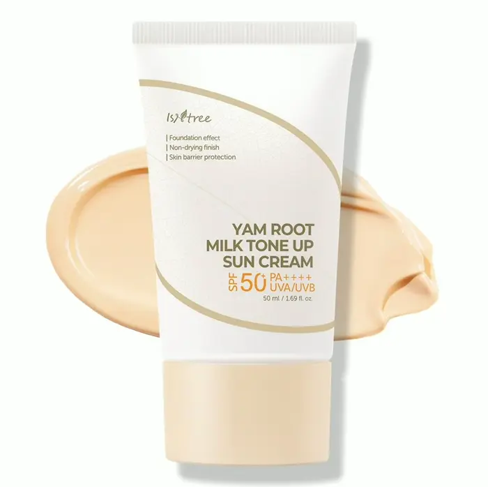 IsNtree Yam Root Cream SPF50+ Tone-Up Sun Cream 50ml