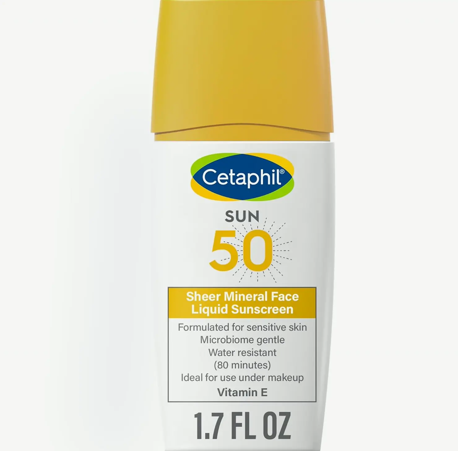 Cetaphil Mineral Facial Sunscreen SPF 50 with Zinc Oxide