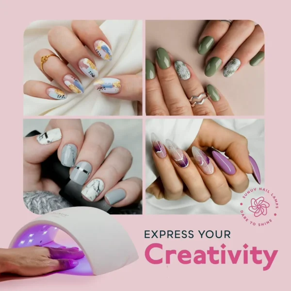 SUNUV UV Light Nail Dryer Sensor for Gel Salon