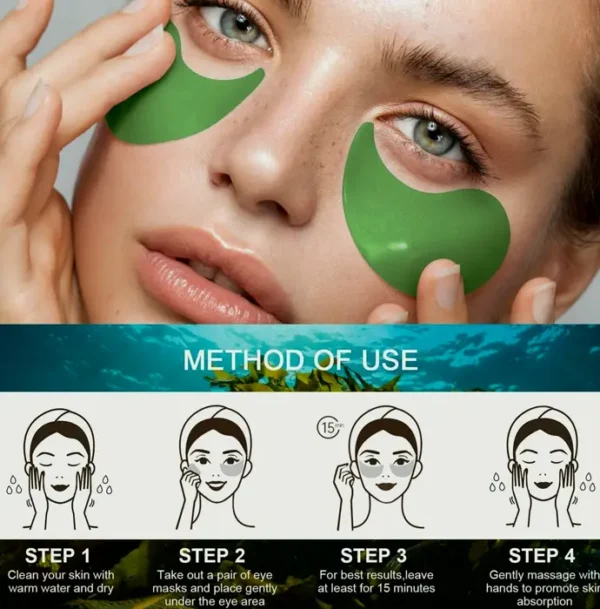 Under Eye Masks for Reducing Under-eye Circles, Edema, and Puffiness