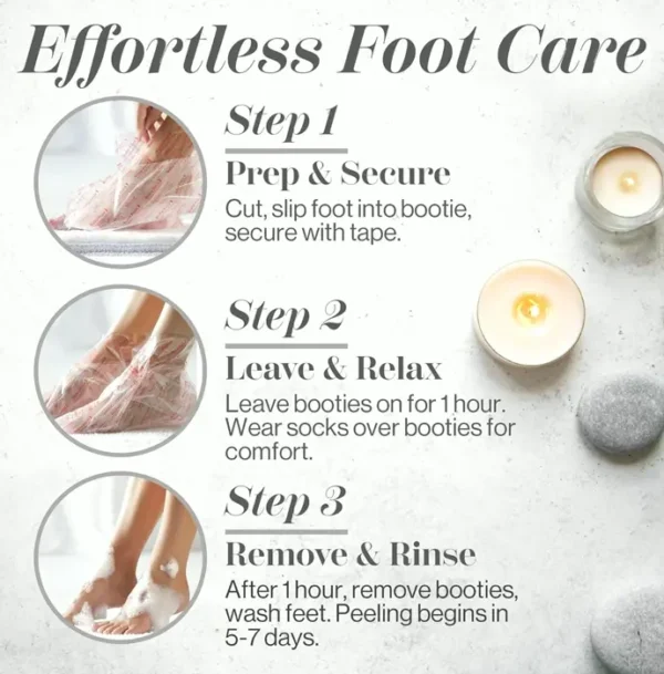 Infant Feet Peeling Mask - Floral Scent