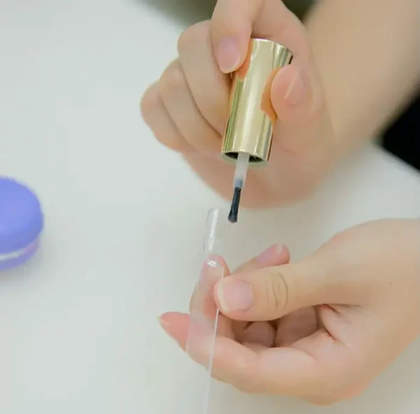 150 Pieces Transparent Nail Swatches Sticks