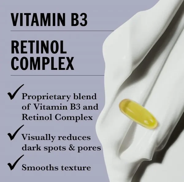Olé Retinol Evening Face Cream including Vitamin B3 1.7oz.