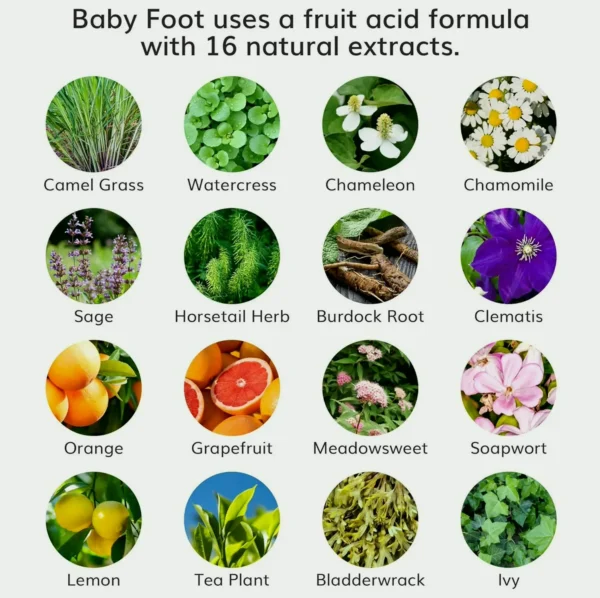 Infant Feet Peeling Mask - Floral Scent