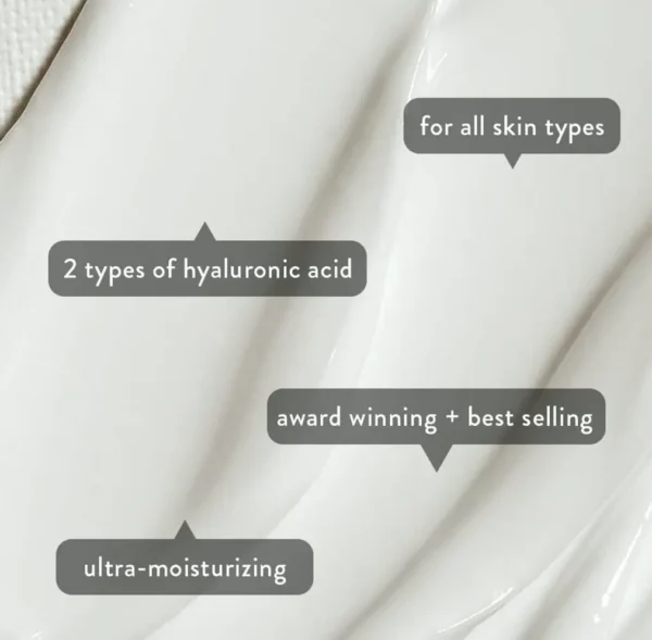 Natural Moisture Cream with Squalane & Hyaluronic