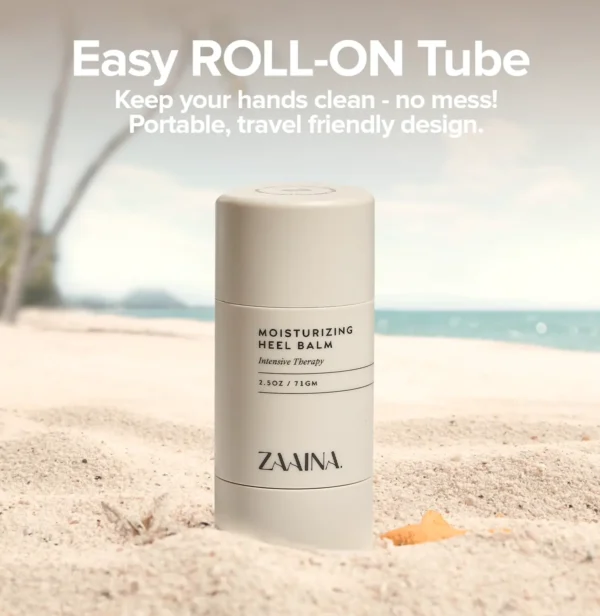 ZAAINA Foot Balm Stick, All-Natural Heel Cream for Fast Relief