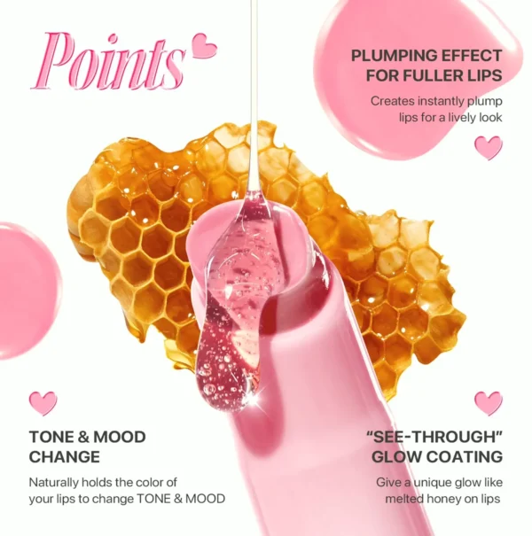 Natural World Honey Melting Lip Balm 11 See-Through Blush