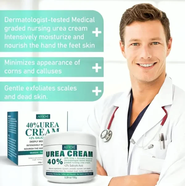Urea 40% Foot Lotion with 2% Salicylic Acid - Best Exfoliant