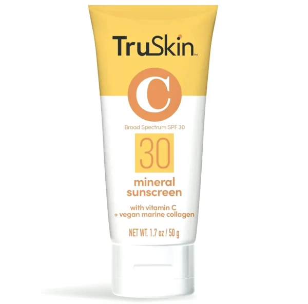 TruSkin Mineral Facial Sunscreen with SPF 30 and Zinc & Collagen
