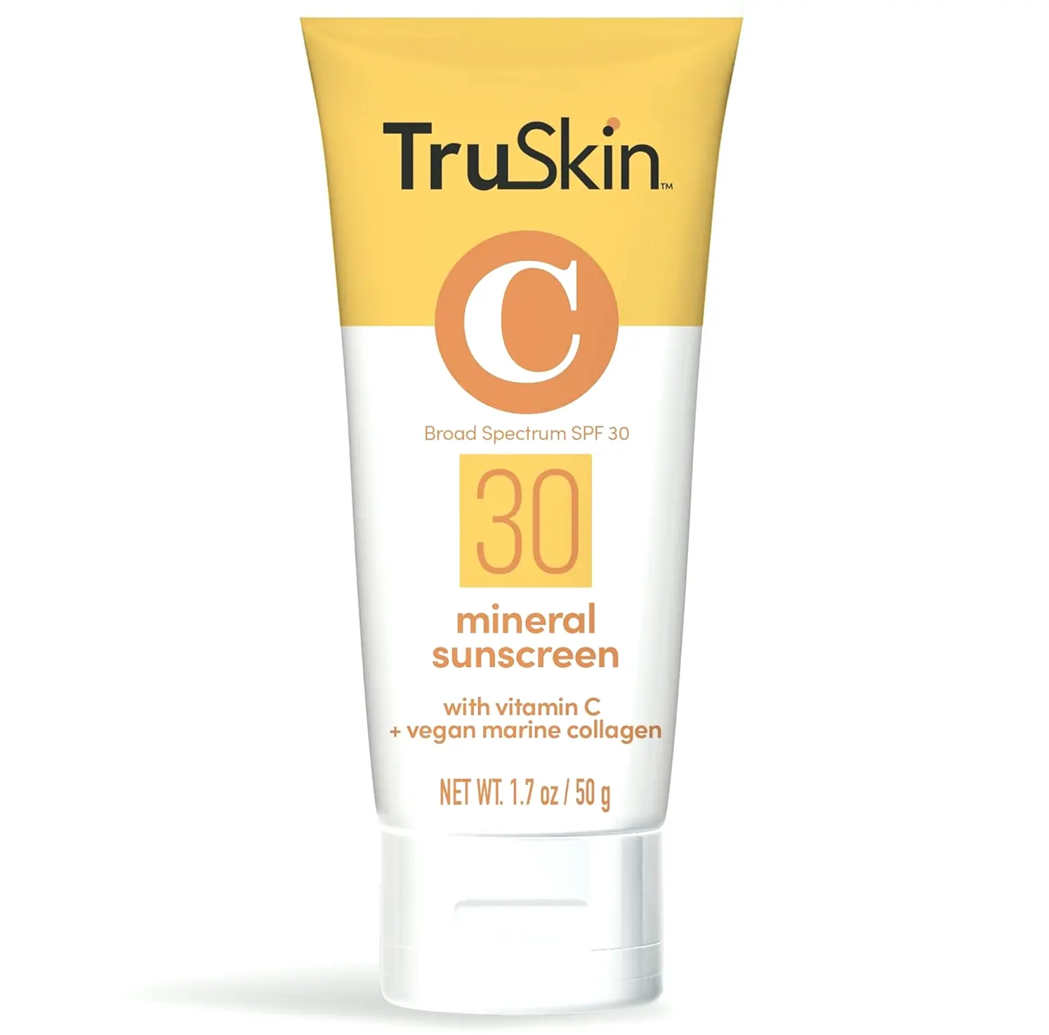TruSkin Mineral Facial Sunscreen with SPF 30 and Zinc & Collagen