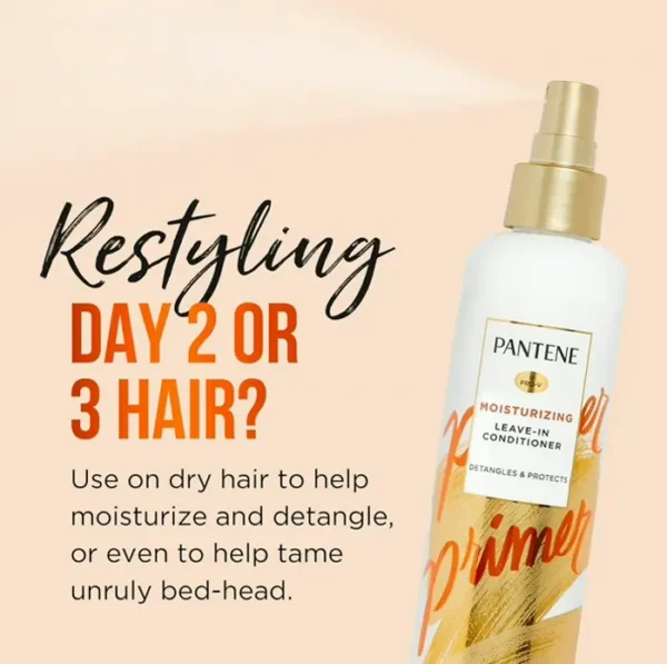 Pantene Hair-Detangling Mist, Vitamin Boost, 3 Pack