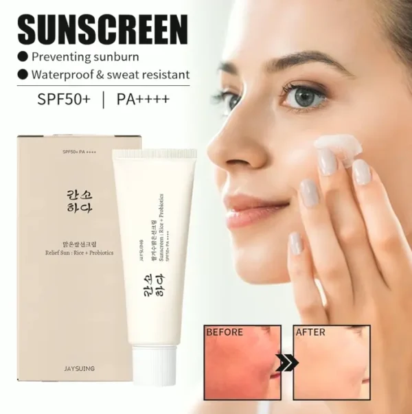 Relief Solar Sunscreen Korean Skin Care Solution SPF50 50ml