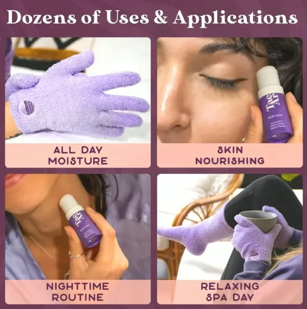Purple Canyon Cozy Socks & Gloves Relaxation Kit