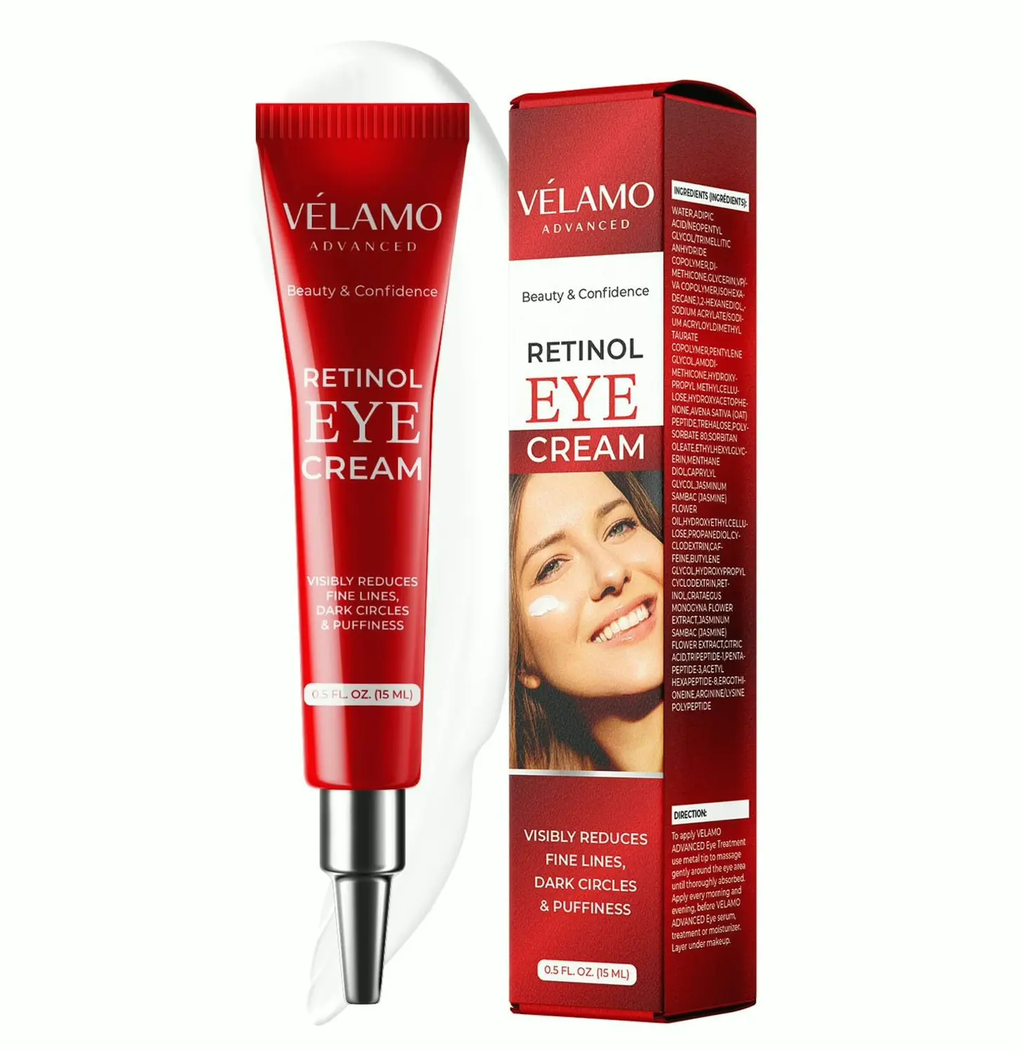 VELAMO ADVANCED Eye Cream for Wrinkles & Dark Circles - 15g