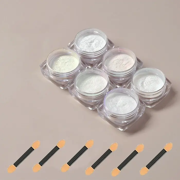 Shimmering Chrome Polish Pigment Set