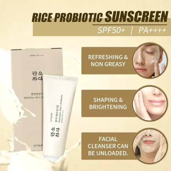 Relief Solar Sunscreen Korean Skin Care Solution SPF50 50ml