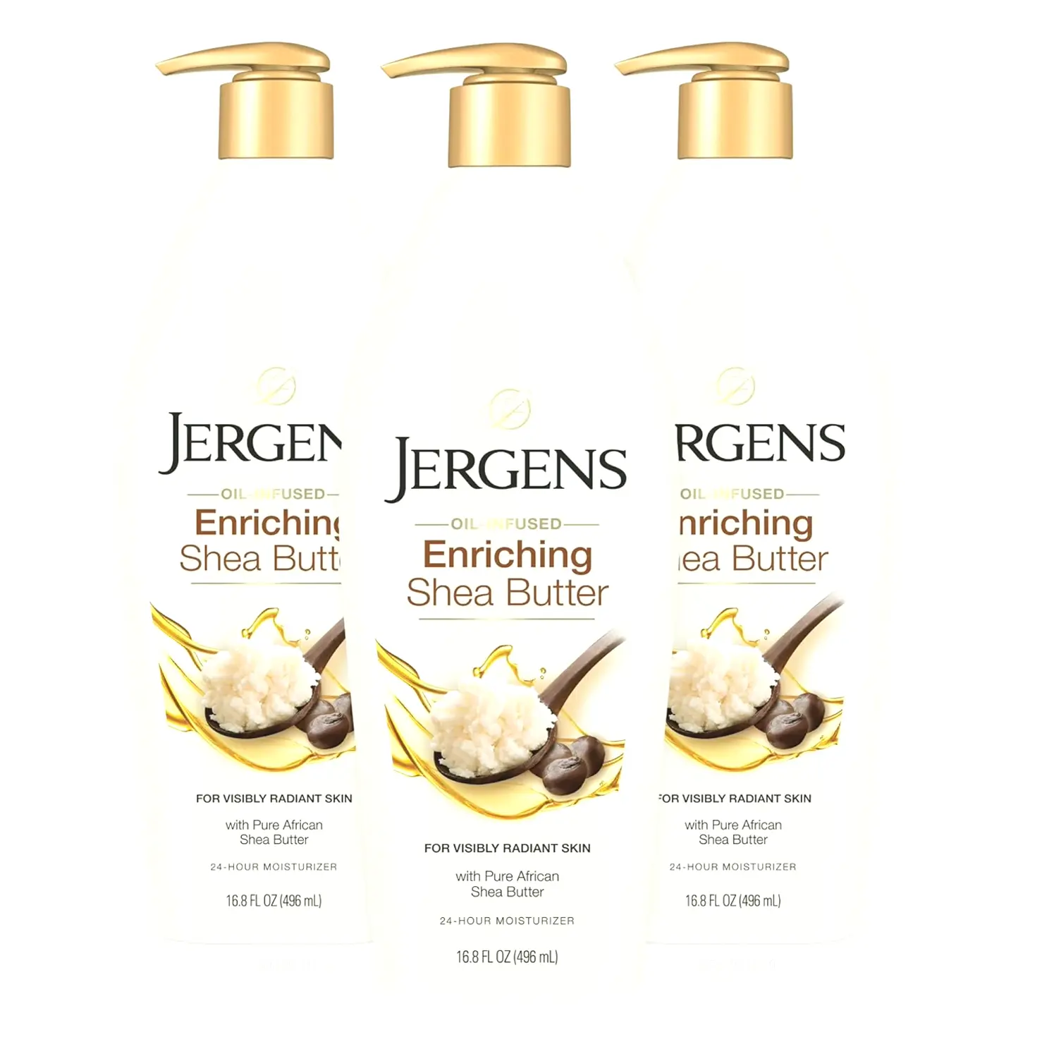 Gergens Karite Butter Moisturizer 16.8 oz, 3 Pack