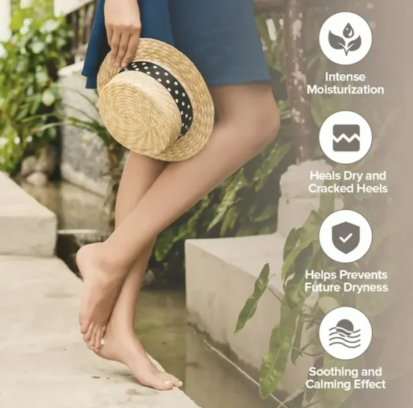ZAAINA Foot Balm Stick, All-Natural Heel Cream for Fast Relief