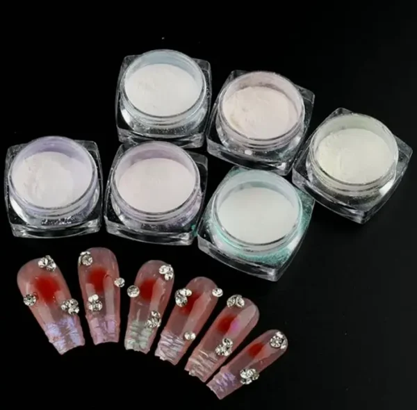 Shimmering Chrome Polish Pigment Set