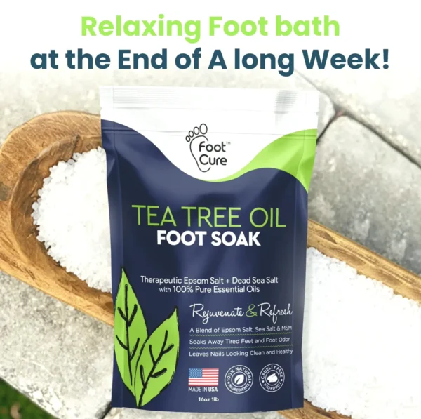 Tea Tree Foot Soak with Toenail Care