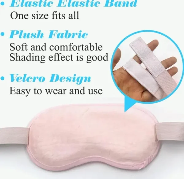 Gel Eye Mask, Reusable Cooling Therapy 2 Sets (Pink)