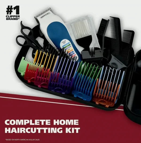 Wahl Pro Full Haircut Kit with Colored Combs