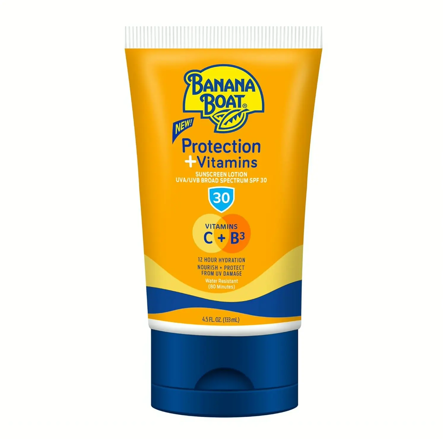 Banana Boat Vitamin Protection SPF 30 Cream 4.5-oz