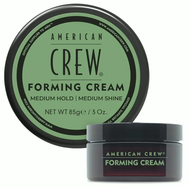 Men's Hairstyle Forming Cream, Medium Hold & Shine, 3 Oz