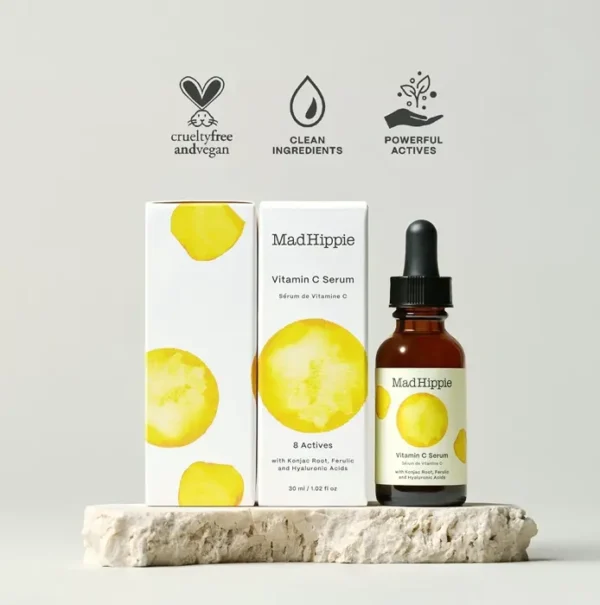 Botanical Vitamin C Facial Elixir with Hyaluronic Acid (1.02 Oz)