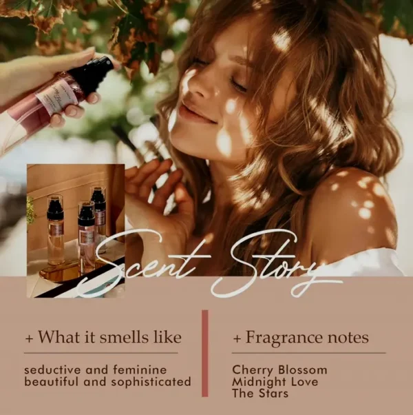 Clean Fragrance Spray for Women, Pack of 3, Cherry Blossom