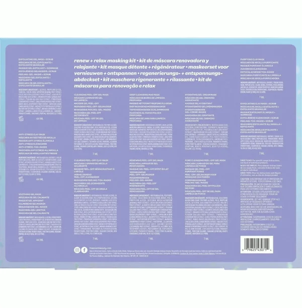 Freeman Limited Edition Facial Mask Kit, 12-Piece Skincare Set
