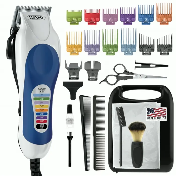Wahl Pro Full Haircut Kit with Colored Combs