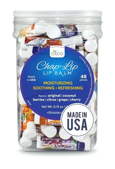 Vitamin E Lip Balm with Coco Oil - Hydrating Therapy - 48 Count Jar