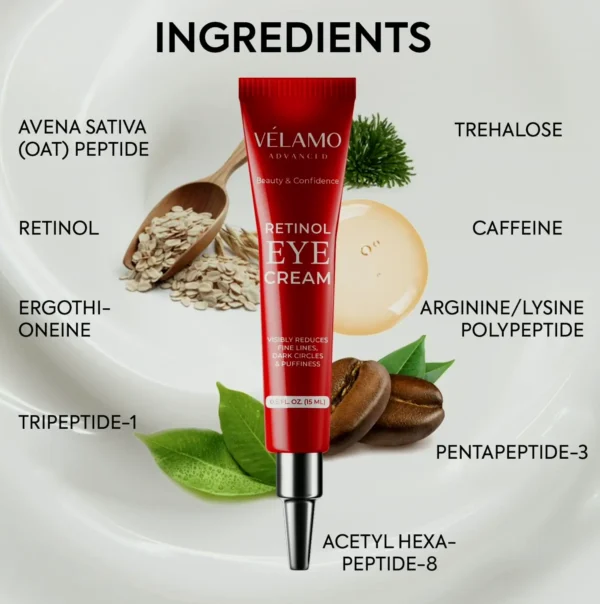 VELAMO ADVANCED Eye Cream for Wrinkles & Dark Circles - 15g