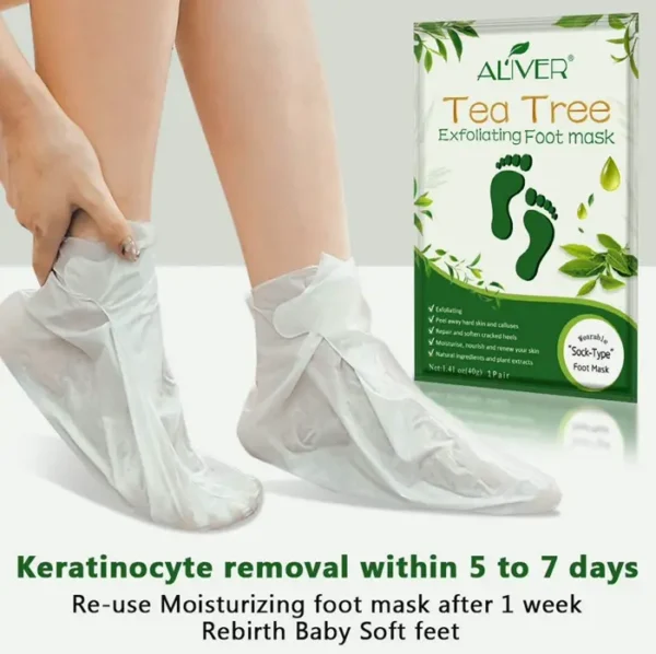 Feet Exfoliating Mask - 5Pk, Baby Feet Repair