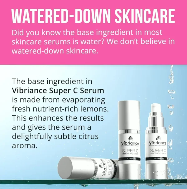 Vibriance Ultra C Serum for Aging Skin, Hydrates, Tightens