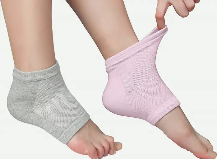 Ultimate Cracked Foot Treatment Gel Socks 2-Pairs
