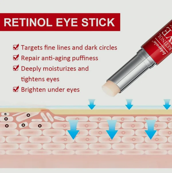 Vitamin A Eye Balm - Peptides & Hyaluronic Acid, Anti-Aging Eye Cream