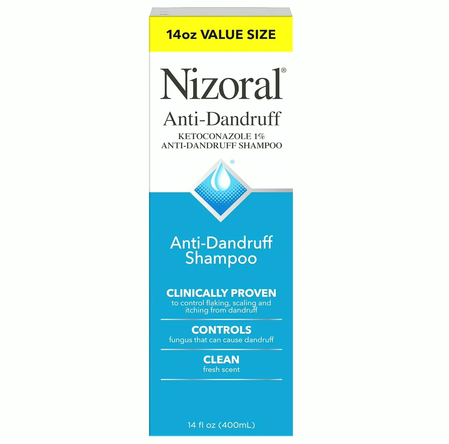 Ketoconazole Dandruff Control Shampoo, Fresh Scent, 14 Fl Oz