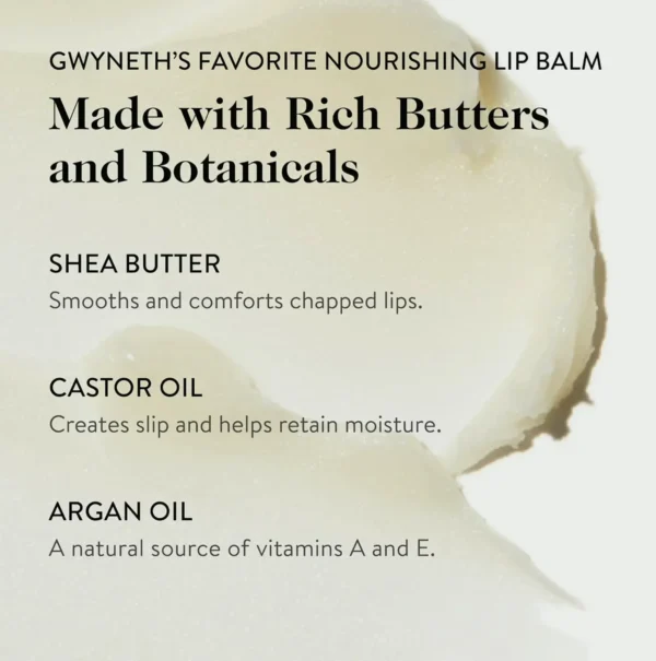 Goop Beauty Mouth Moisturizer using Coco Oil & Shea Fat | Petroleum & Preservative Exempt 0.16 oz