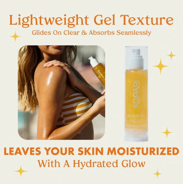 Kopari Body Glow SPF 50 UV Protection Glow