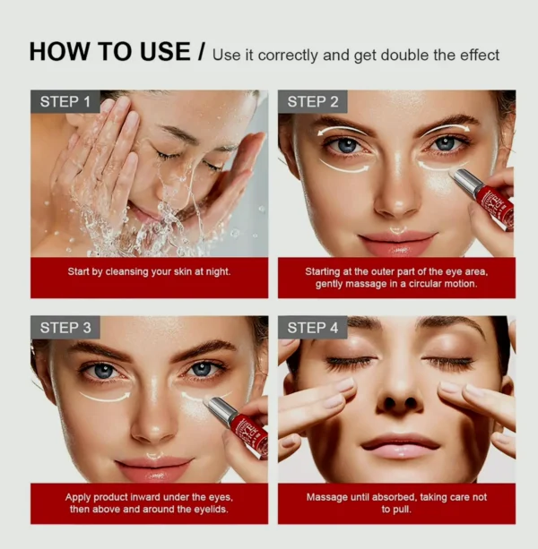 Vitamin A Eye Balm - Peptides & Hyaluronic Acid, Anti-Aging Eye Cream
