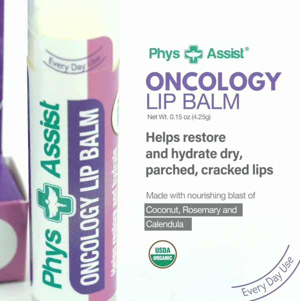 Cancer Care Cream plus Lip Balm - 4 oz, Moisturizes Stressed Skin