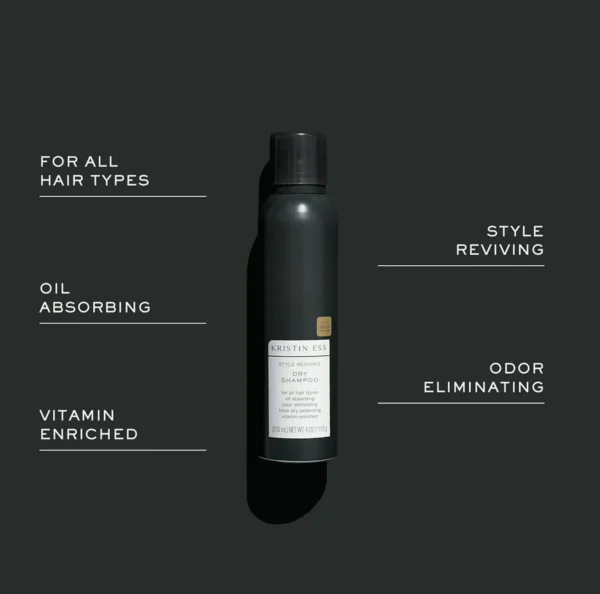 Kristin Ess Dry Shampoo Spray for Females with Vitamin C