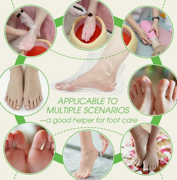 500 Pcs Paraffin Wax Bath Liners for Foot Therapy